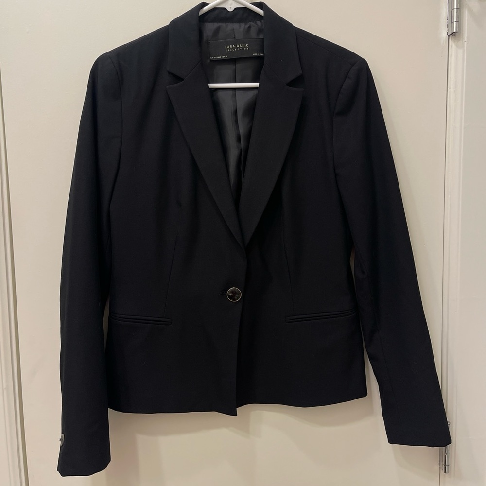 Zara Basic Collection Black Jacket - image 2